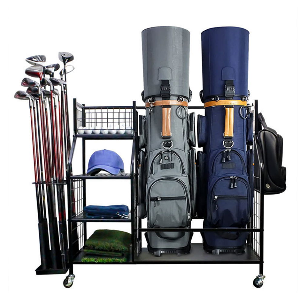 ถุงกอล์ฟจัดเก็บโรงรถออแกไนเซอร - Golf Equipment Organizer For Garage บทวิจารณ์และราคา