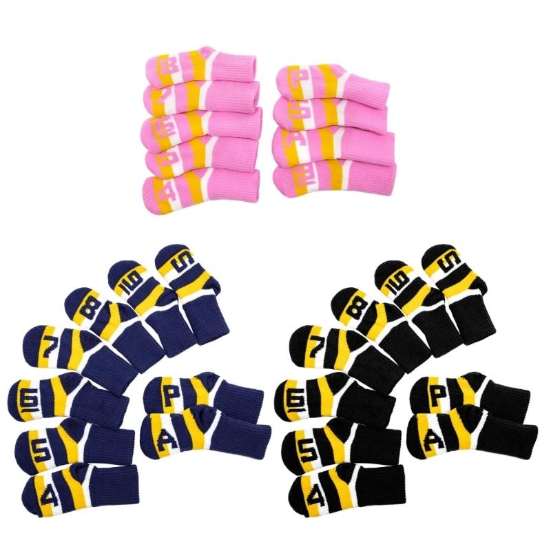 9 ชิ้นกอล์ฟเหล็ก Headcover กอล - Golf Equipment Kit บทวิจารณ์และราคา