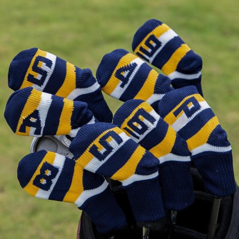 9 ชิ้นกอล์ฟเหล็ก Headcover กอล - Golf Equipment Kit บทวิจารณ์และราคา