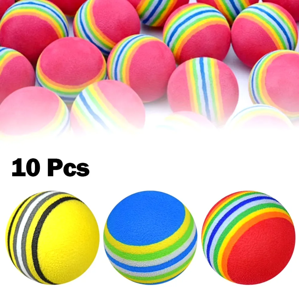 10 ชิ้น 35 มม. ลูกบอลโฟมฝึกซ้อ - Golf Exercise Equipment บทวิจารณ์และราคา