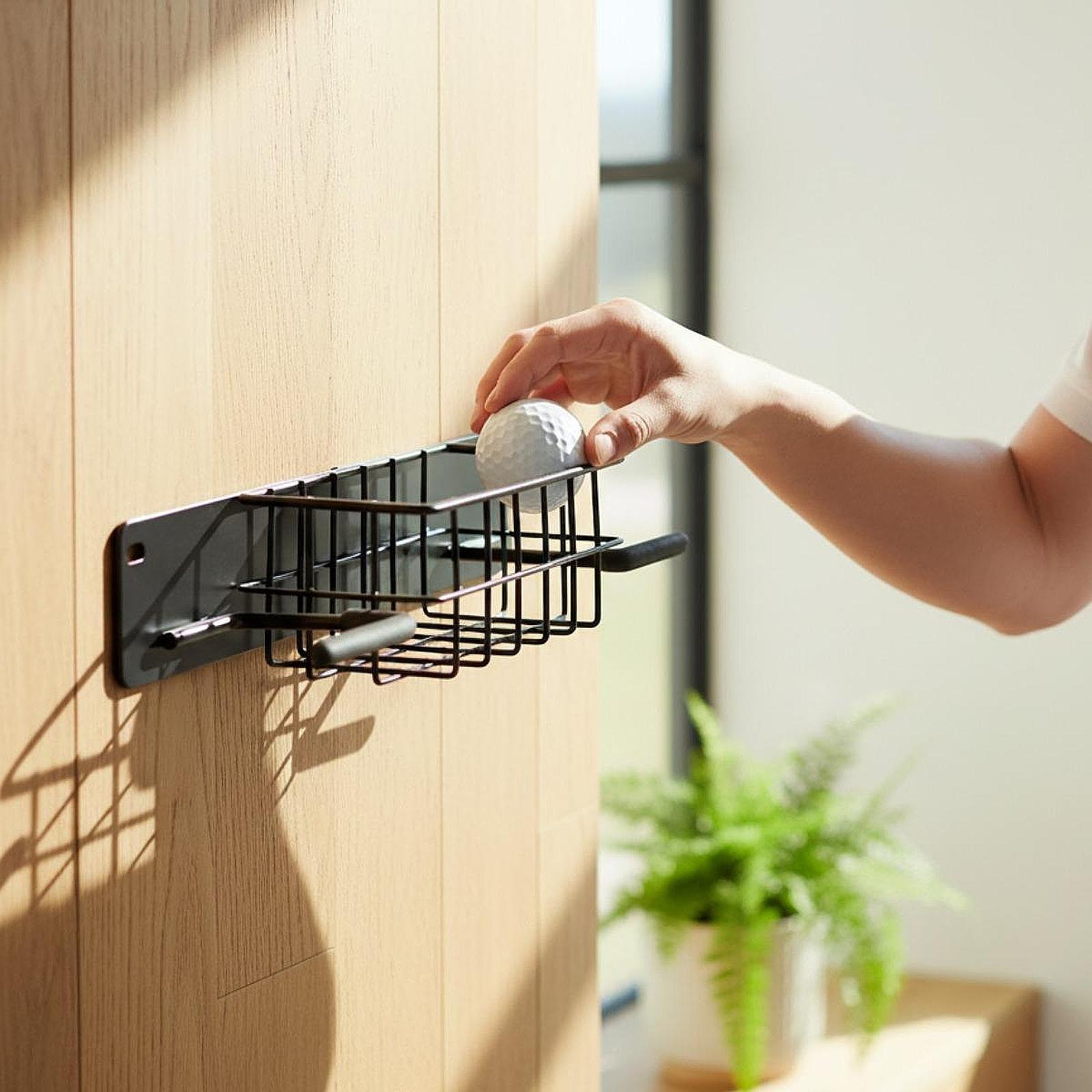 ที่จัดเก็บอุปกรณ์กีฬาแบบติดผนั - Golf Equipment Organizer For Garage บทวิจารณ์และราคา