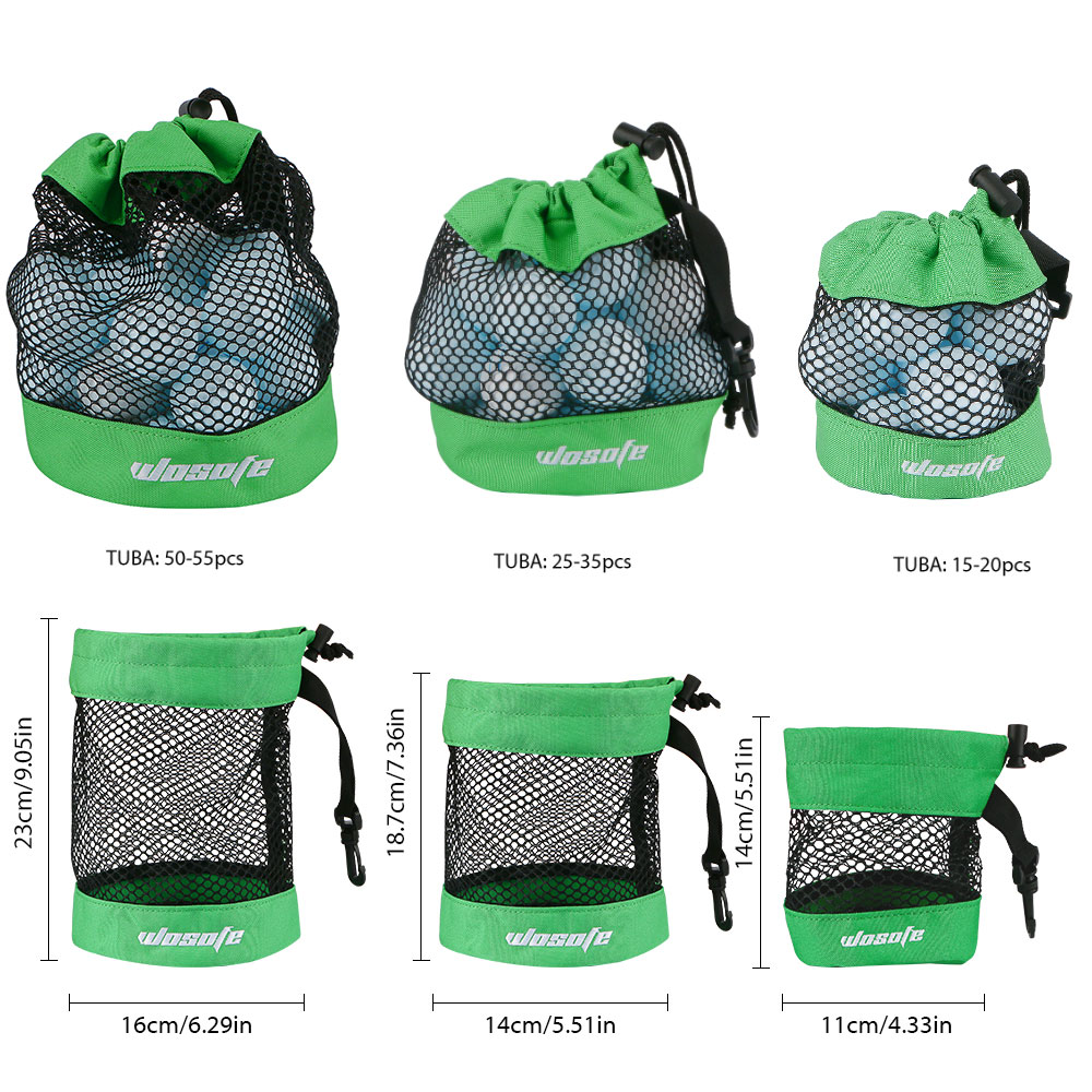 ถุงกอล์ฟตาข่ายแบบมีเชือกไนลอน  - Golf Equipment Drawing บทวิจารณ์และราคา